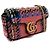 Gucci Borsa a tracolla super mini in tweed Multicolore - vista 3