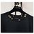 Louis Vuitton Damen-T-Shirt mit seitlichen Trägern Schwarz - Ansicht 2