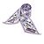 Prada Foulard sottile in seta stampata in twill Multicolore - vista 4