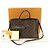 Louis Vuitton Papillon MM en lona monograma negra Castaño - vista 2