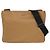 Kiton Borsa a tracolla piatta in pelle di nylon Marrone