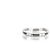 Cartier Ballerina-Ehering aus Platin mit Diamant, Größe Silber - Ansicht 5