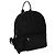 Kiton Zaino nero in nylon e pelle con logo - vista 3