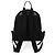 Kiton Zaino nero in nylon e pelle con logo - vista 4