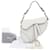 Saddle Dior Mini Satteltasche Weiß