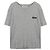 Miu Miu Jersey-T-Shirt mit Rand Braun - Ansicht 3