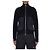 Moncler Cardigan zip in cotone e cashmere Nero - vista 6