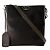 Valentino Borsa piatta con logo Nero
