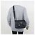 Prada Borsa a Spalla in Pelle Saffiano Re-Nylon Nero - vista 4
