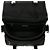 Prada Borsa a Spalla in Pelle Saffiano Re-Nylon Nero - vista 7