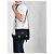 Prada Borsa a Spalla in Pelle Saffiano Re-Nylon Nero - vista 9