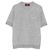 Gucci Top de cachemira y seda intarsia Plata - vista 4