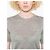Gucci Top de cachemira y seda intarsia Plata - vista 6