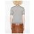 Gucci Top de cachemira y seda intarsia Plata - vista 8