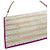 Chanel Pochette in shearling con catena Multicolore - vista 2