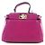 Fendi Borsa Tote Micro Peekaboo a tracolla Rosa
