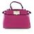 Fendi Borsa Tote Micro Peekaboo a tracolla Rosa - vista 3