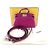 Fendi Borsa Tote Micro Peekaboo a tracolla Rosa - vista 5