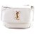 Saint Laurent Niki Schultertasche aus genarbtem Lammleder