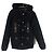 Louis Vuitton Parka de cuello alto Monogram Negro