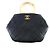 Chanel Tote Bag mit Perlenhenkel Schwarz