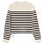 Céline Baumwoll Crewneck Marinière Pullover Off White Schwarz Weiß - Ansicht 2