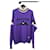 Louis Vuitton Pullover mit Rollkragen und Logo Lila  - Ansicht 1