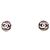 Chanel CC Runde Kristallohrringe