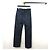 Fendi Pantaloni in denim ff FF Nero - vista 3