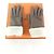 Hermès Luvas de couro de shearling Marrom - vista 4