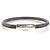 Gucci Pulsera de plata GG Supreme con logotipo GG Supreme
