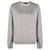Ralph Lauren Bestickter Fleece-Pullover mit Pony-Logo Silber