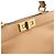 Fendi Borsa a spalla Peekaboo See Medium in pelle marrone - vista 10
