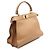Fendi Borsa a spalla Peekaboo See Medium in pelle marrone - vista 3