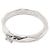 Boucheron Platinring mit facettiertem Solitär-Diamant Silber - Ansicht 2