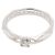 Boucheron Platinring mit facettiertem Solitär-Diamant Silber - Ansicht 4