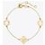 Tory Burch Pulseira Trevo Pulseira Cadeia Kira - vista 4
