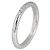 Tiffany & Co Fede nuziale eterna in platino con diamante - Misura Argento
