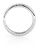 Tiffany & Co Fede nuziale eterna in platino con diamante - Misura Argento - vista 2
