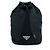 Prada Borsa a secchiello NT Nera Nylon Mini Pochette Borsa con Corda Nero