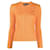 Ralph Lauren Bestickter Kabelstrickpullover Orange  - Ansicht 4