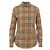 Burberry Chemise en coton stretch à carreaux vintage avec col boutonné
