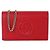 Gucci Borsa a tracolla mini Matelassé Marmont Soho WOC con catena Rosso