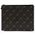 Gucci Clutch GG Tiger con tracolla Nero - vista 3
