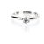 Tiffany & Co Taille de Bague de Mariage en Platine avec Diamant - vue 4