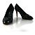 Chanel Wildleder-Pumps mit Perlen Mehrfarben - vista 2