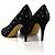 Chanel Wildleder-Pumps mit Perlen Mehrfarben - vista 3