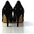 Chanel Wildleder-Pumps mit Perlen Mehrfarben - vista 4