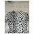 Blusa in seta leopardata Dolce & Gabbana Nero e Eggshell Bianco sporco - vista 7