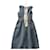 Dolce & Gabbana Grey Wool and Silk Dress Cream Light brown  - view 1